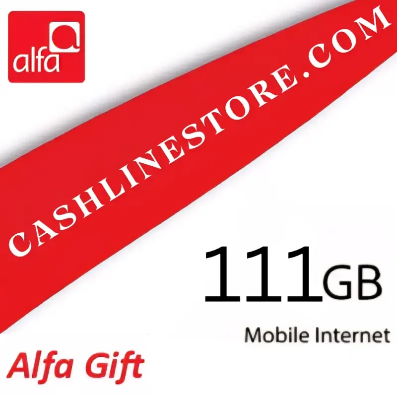 Mobile Internet 111 GB (Prepaid Only) - Alfa