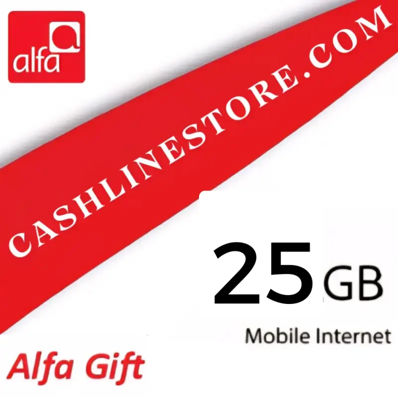 Mobile Internet 25 GB (Postpaid Only) - Alfa