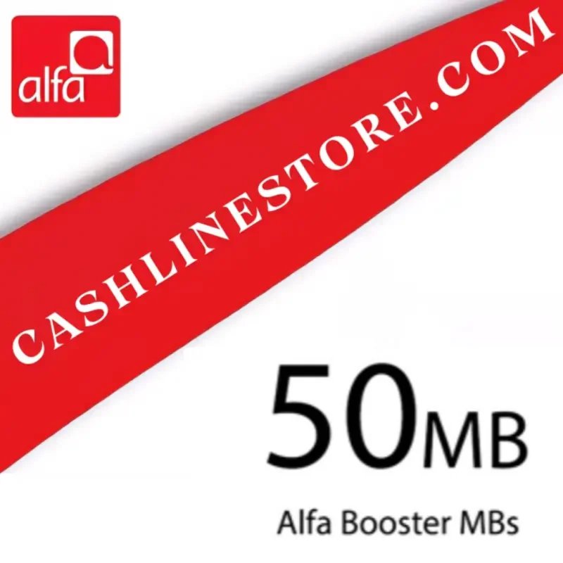 Data Booster 50 MBs - Alfa