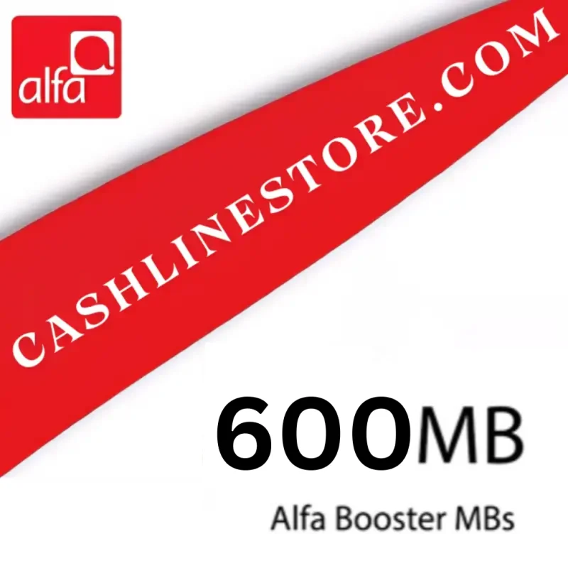 Data Booster 600 MBs - Alfa